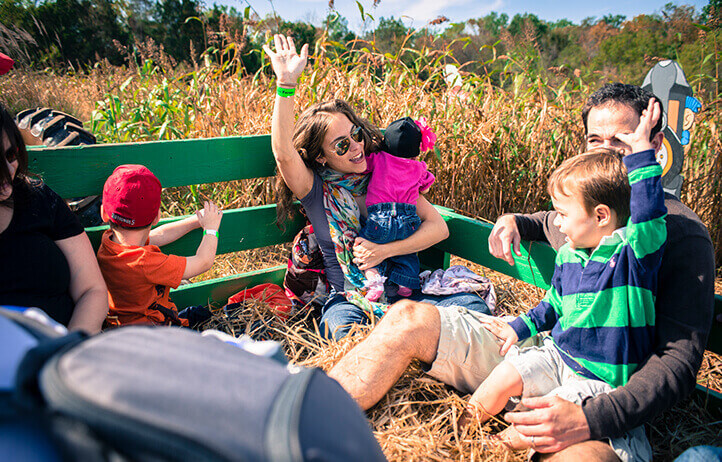 Hop on a hayride